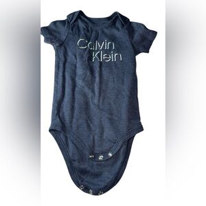 Calvin Klein Dark Blue Infant Bodysuit